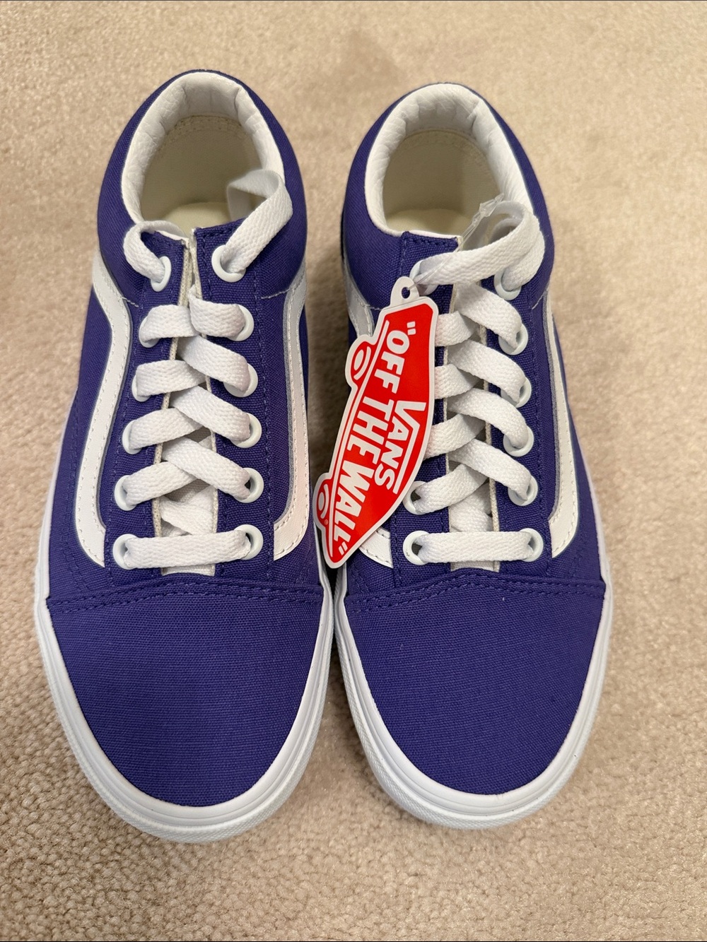 Vans Custom Women’s Purple Canvas Sneakers - Diversity & Inclusion NWT